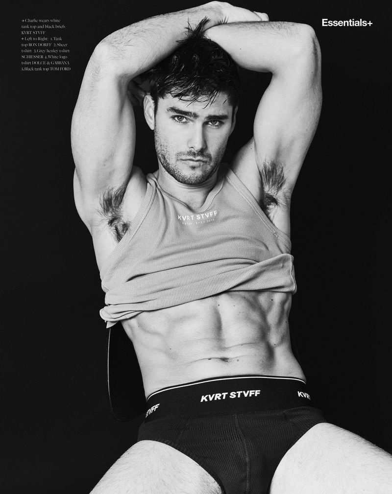 Charlie Rocks Tanks, Underwear & Leather for The Perfect Man