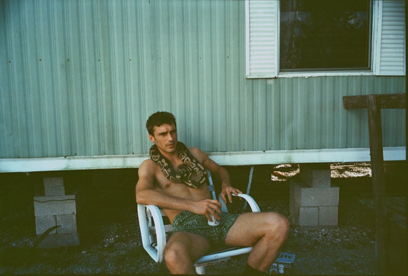 » Clément Takes to Everglades National Park for VMAN Clement Chabernaud Model Editorial 2022 VMAN 010