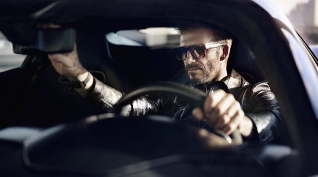 David Beckham Links Up with Maserati for MC20 Fuoriserie Edition James Lipman photographs David Beckham behind the wheels of the Maserati MC20 Fuoriserie Edition for David Beckham.