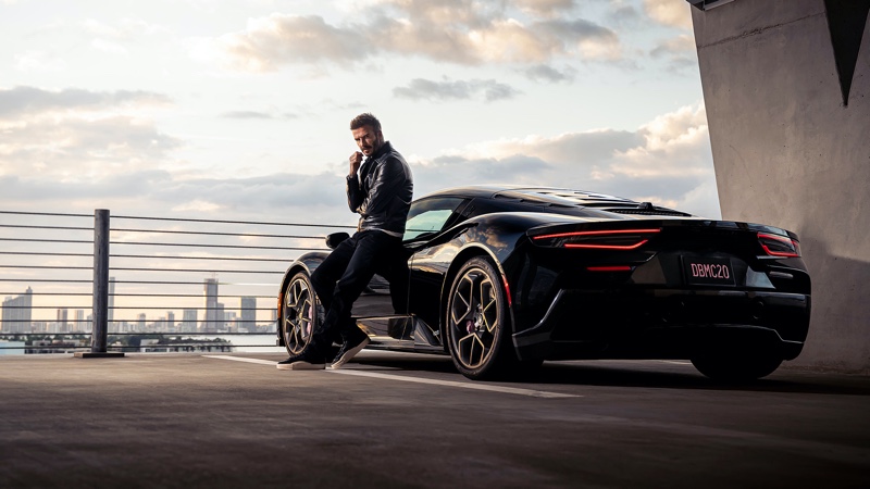 David Beckham Links Up with Maserati for MC20 Fuoriserie Edition