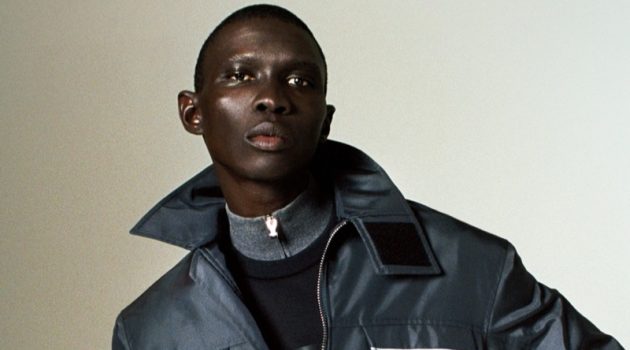 Fernando Cabral Dons Style for the Fast Lane in New Ferrari Collection Embracing sporty, technical style, Fernando Cabral fronts Ferrari's spring-summer 2022 men's campaign.