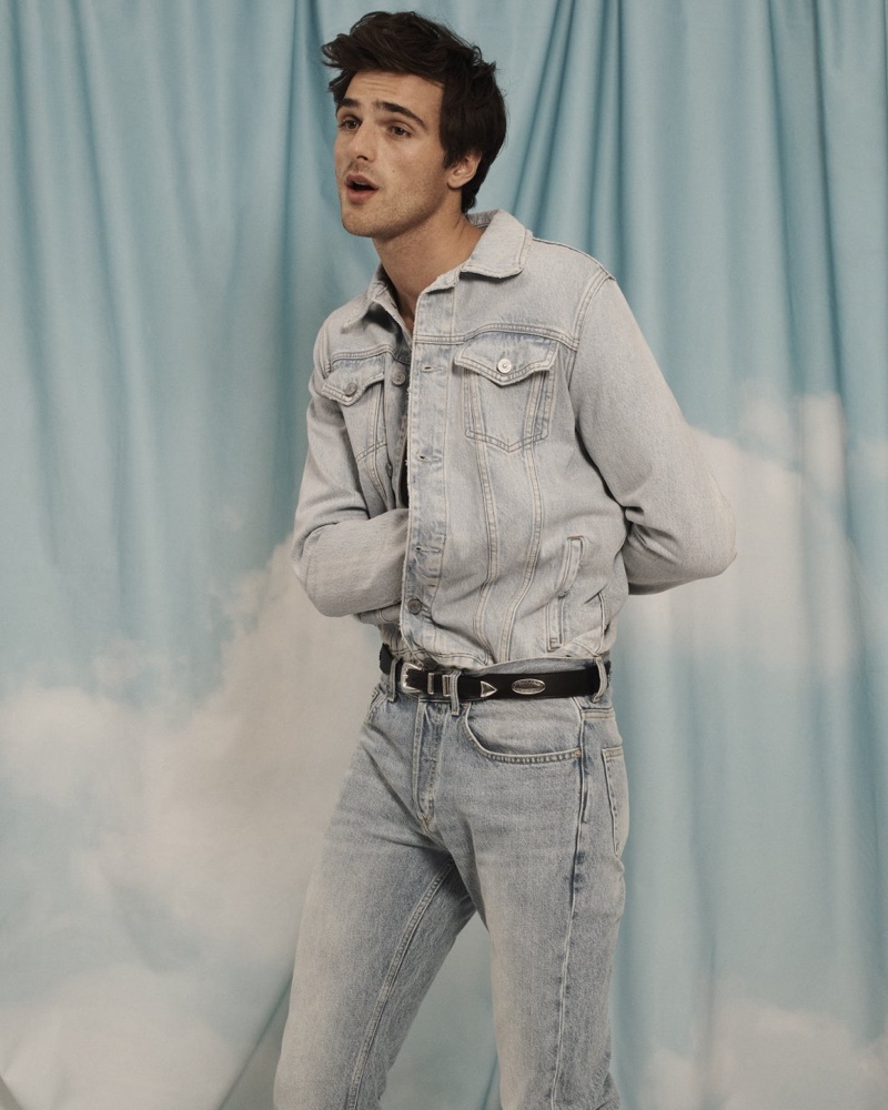 Jacob Elordi Double Denim Style 2022 Photoshoot El Pais Semanal