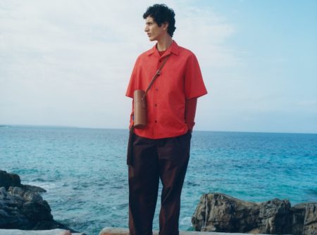 Tak Bengana fronts the Jil Sander+ spring-summer 2022 campaign.