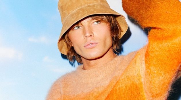 It's Hat Season as Jordan Barrett Collabs with Lack of Color Jordan Barrett Model Bucket Hat Lack of Color 2022 Collaboration
