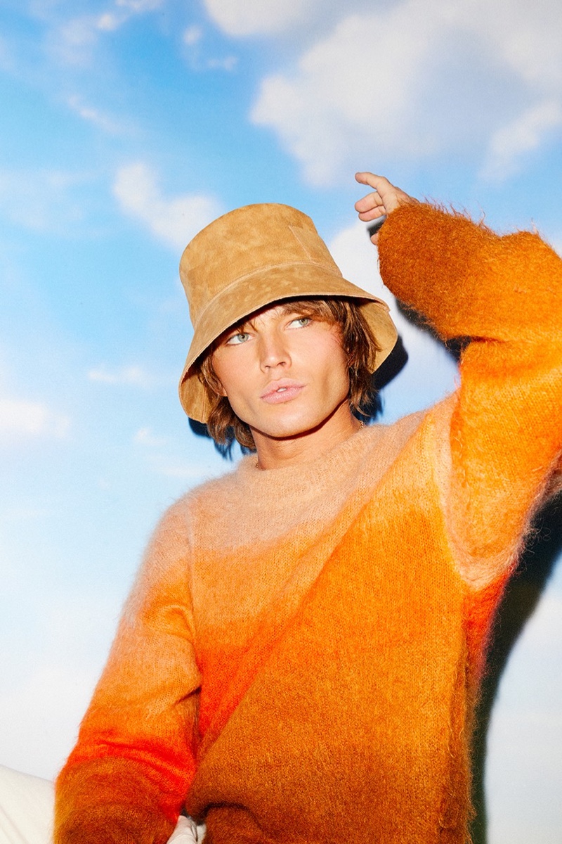 Jordan Barrett Model Bucket Hat Lack of Color 2022 Collaboration » It's Hat Season as Jordan Barrett Collabs with Lack of Color Jordan Barrett Model Bucket Hat Lack of Color 2022 Collaboration