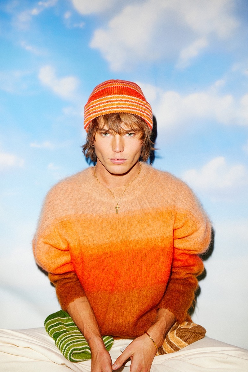 Jordan Barrett Model Beanie Lack of Color Collaboration