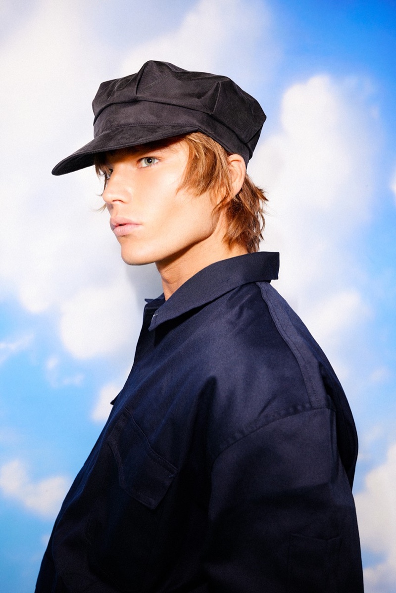 Jordan Barrett Model Military Cap Lack of Color Collaboration 2022