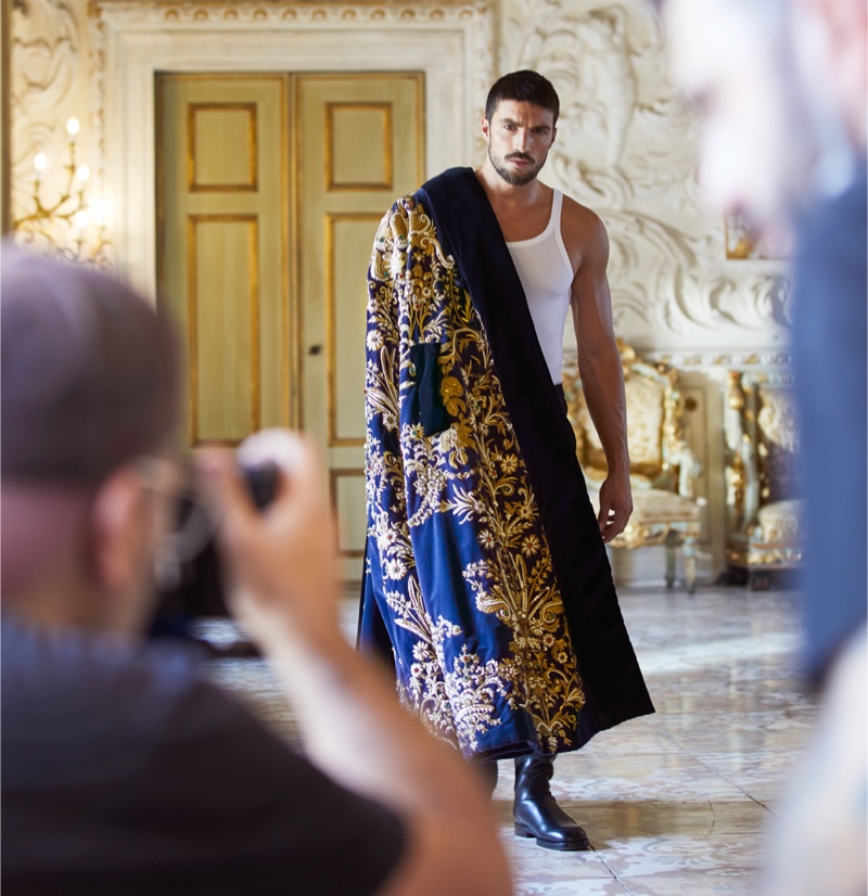 Mariano Di Vaio Dolce & Gabbana K Set Fragrance Campaign Behind the Scenes