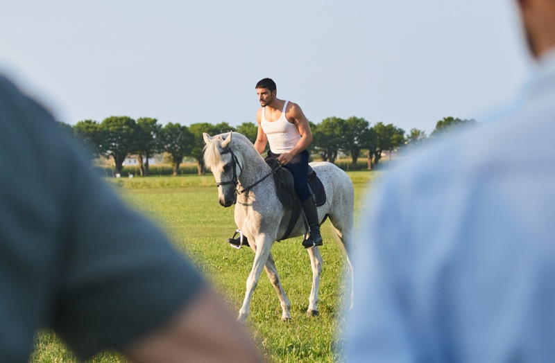 Mariano Di Vaio on Horse K by Dolce & Gabbana Campaign Fragrance K 2022