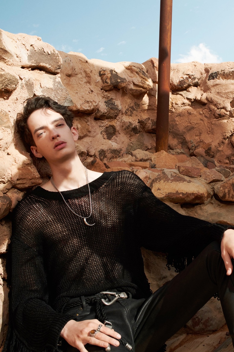 Zara necklace mens deals