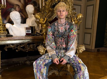 Machine Gun Kelly Photoshoot 2022 Dolce & Gabbana Milan