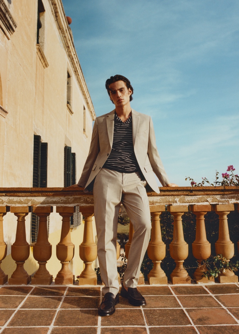 Louis Baines Embraces a 'Relaxed Confidence' in Mango