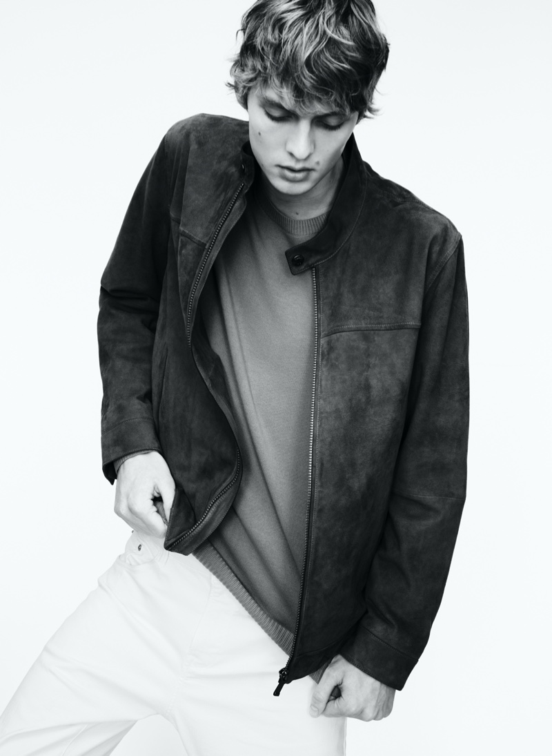 » Leon Dame Sports Menswear Icons for Massimo Dutti Massimo Dutti Men Icons Editorial 2022 012