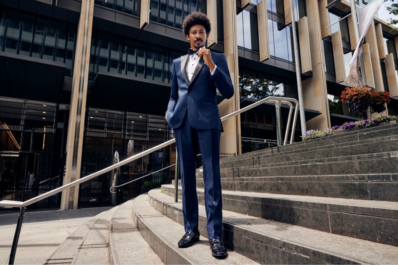 Keiynan Lonsdale Tuxedo POLITIX Campaign 2022