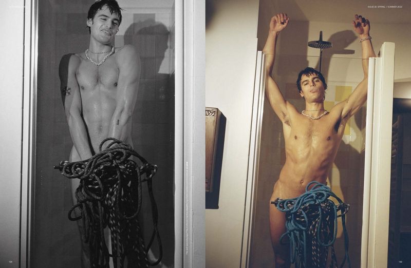 Parker van Noord Goes Rock Climbing for Dust Magazine