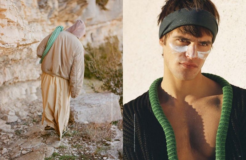 Parker van Noord Goes Rock Climbing for Dust Magazine