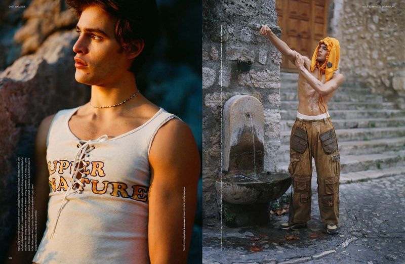 Parker van Noord Goes Rock Climbing for Dust Magazine