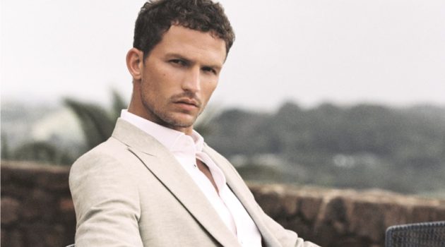 REISS Takes to Australia for a Stylish Summer Getaway Nathaniel Visser Model REISS Campaign Men Summer 2022