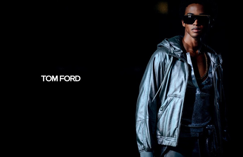 Stan Taylor Model Tom Ford Campaign Men Spring 2022