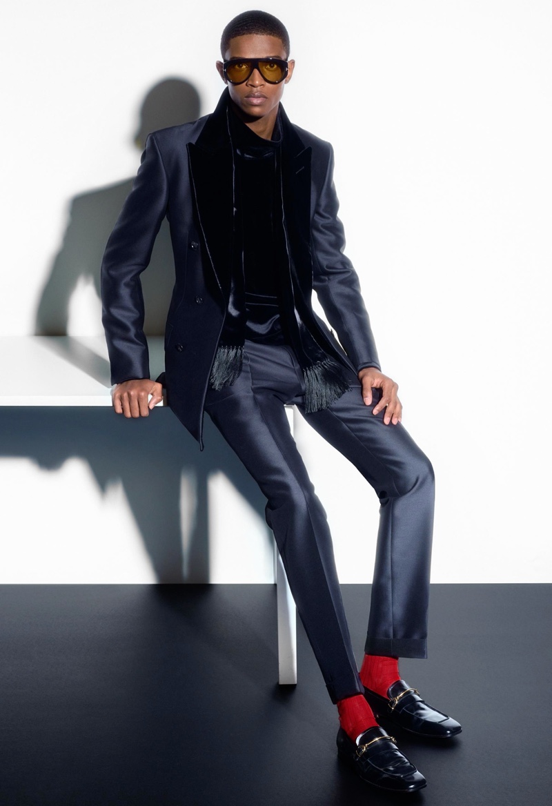 Tom Ford Collection Men Fall Winter 2022 Lookbook 029