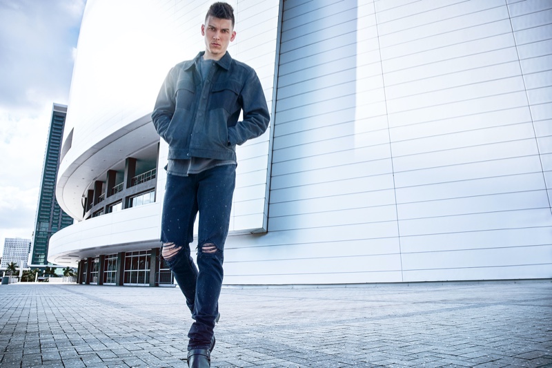 Tyler Herro Hudson Jeans Campaign 2022 Spring Summer