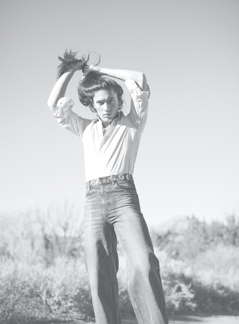 » Cherokee Jack & Sam Mallos Embrace Southwest Style for WSJ. Magazine WSJ Magazine Editorial 2022 Southwest 008