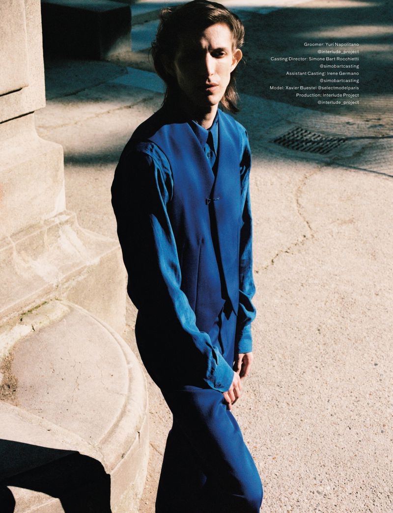 » Xavier Buestel Makes an LV Style Statement for Vogue Man Hong Kong Xavier Buestel Model Editorial 2022 Vogue Man Hong Kong 002