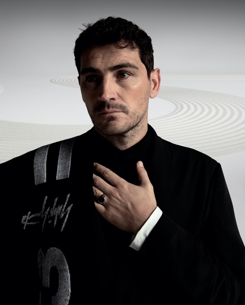 Iker Casillas Real Madrid Y-3 2022 Photoshoot