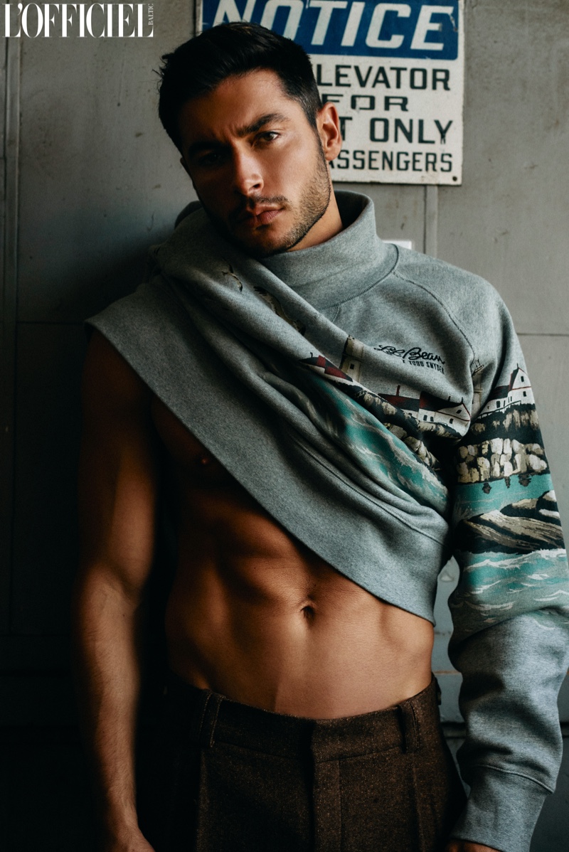 Andrea Denver models a sweater from the L.L Bean x Todd Snyder collection. » Summer House Star Andrea Denver is 'Grounded' for L'Officiel Baltics Andrea Denver models a sweater from the L.L Bean x Todd Snyder collection.