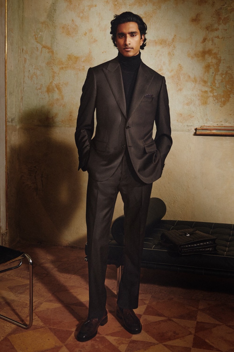 Brioni Collection Men Fall Winter 2022 Lookbook 018