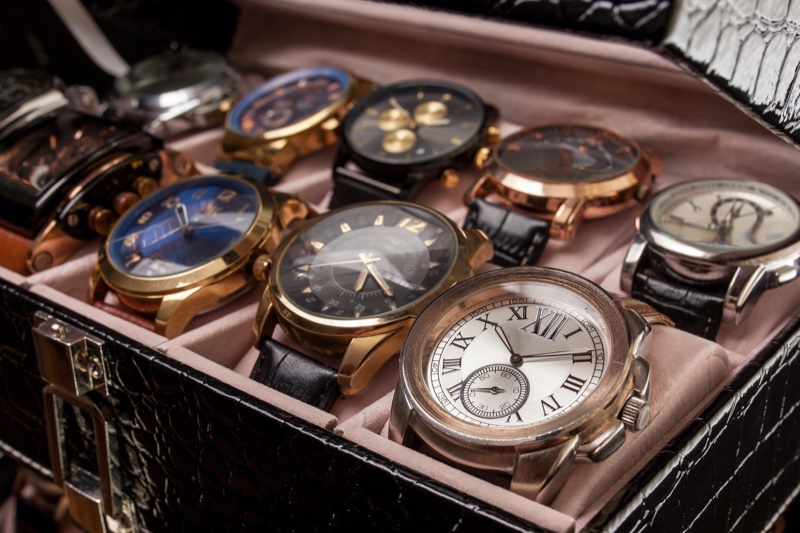 Collection Watches Storage Box