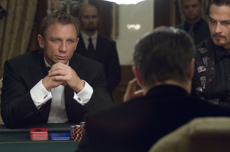 Daniel Craig James Bond Poker Casino Royale Still 2006