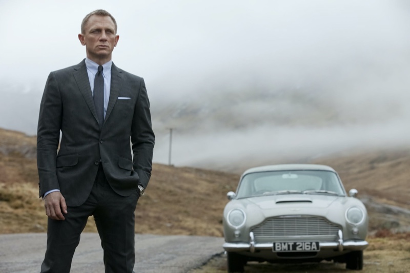 Daniel Craig James Bond Skyfall DB5