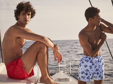 Francisco Henriques O'Shea Robertson Models Derek Rose Swim Shorts Men 2022