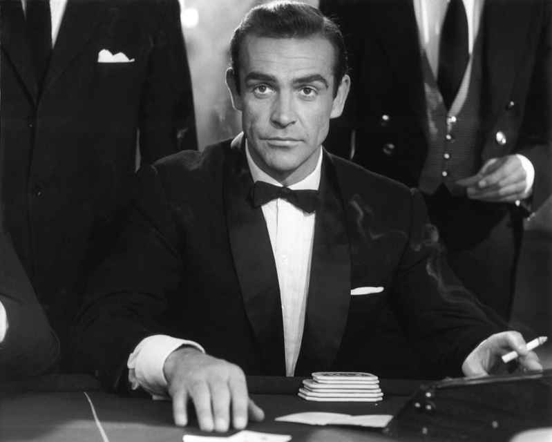 Dr No Sean Connery Tuxedo Casino Royale 1963