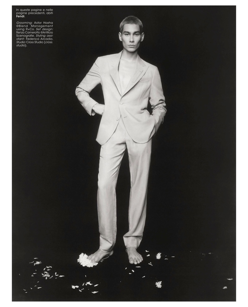 » Evan Mock Embraces Chic Fendi Style for ICON Italia Evan Mock Icon Italia 2022 010