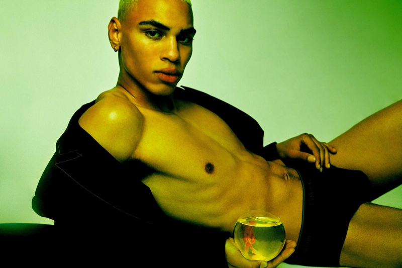 Darien wears jacket Tom Ford and underwear Calvin Klein. » Darien, Jack & Joseph Cast Their Eyes Toward a Bright Future Darien wears jacket Tom Ford and underwear Calvin Klein.