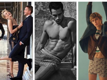 Week in Review: Sam Webb, Sharon Stone, and Adam Senn for Dolce & Gabbana Devotion bag campaign, Aleksandar Rusić for Emporio Armani spring-summer 2022 underwear campaign, Leon Dame photographed by Quentin De Briey for VMAN.