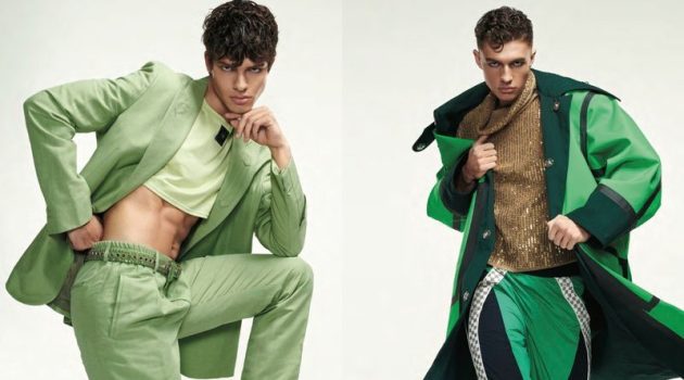 Nacho & Ondrej Rock Green Fashions for Glass Man Nacho & Ondrej Rock Green Fashions for Glass Man