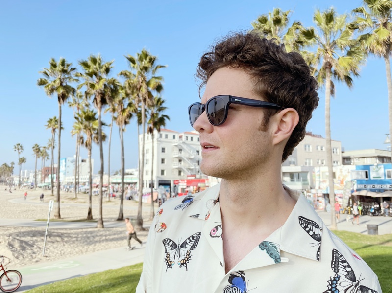 Rag & Bone Campaign Eyewear Spring 2022 Jack Quaid