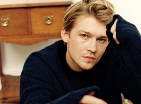 Joe Alwyn appears in a photoshoot.