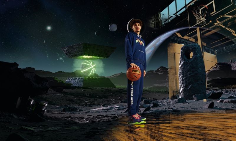 LaMelo Ball PUMA MB.01 Galaxy Sneakers Campaign