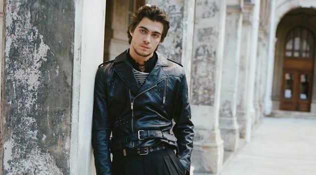Lorenzo Zurzolo Covers Man About Town in Saint Laurent