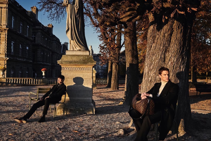 Louis Vuitton Men Keepall Campaign 2022