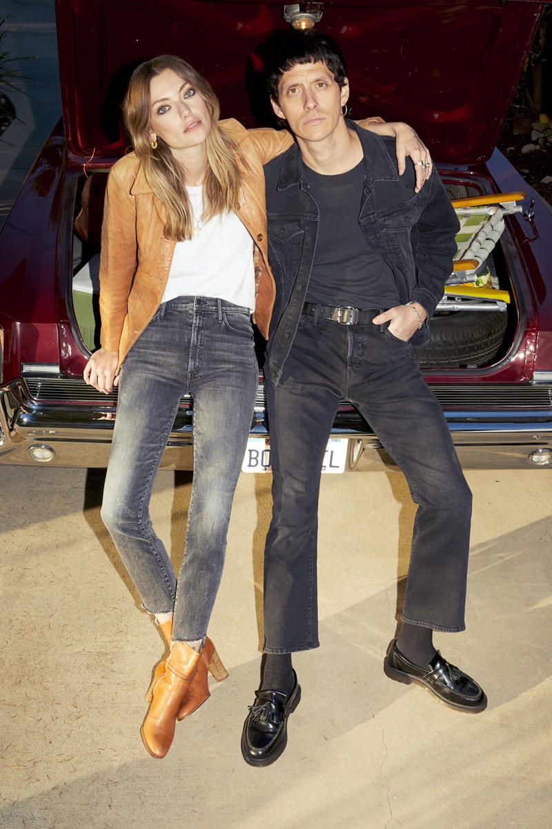 Sarah Holt Virgile Arndt Couple MOTHER Denim Spring 2022 Collection