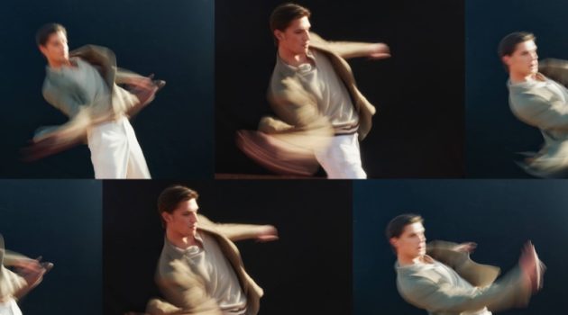 Edoardo & Tim Tackle Tennis Style with Massimo Dutti in 'Deuce' Edoardo Sebastianelli hits the tennis court in Massimo Dutti.