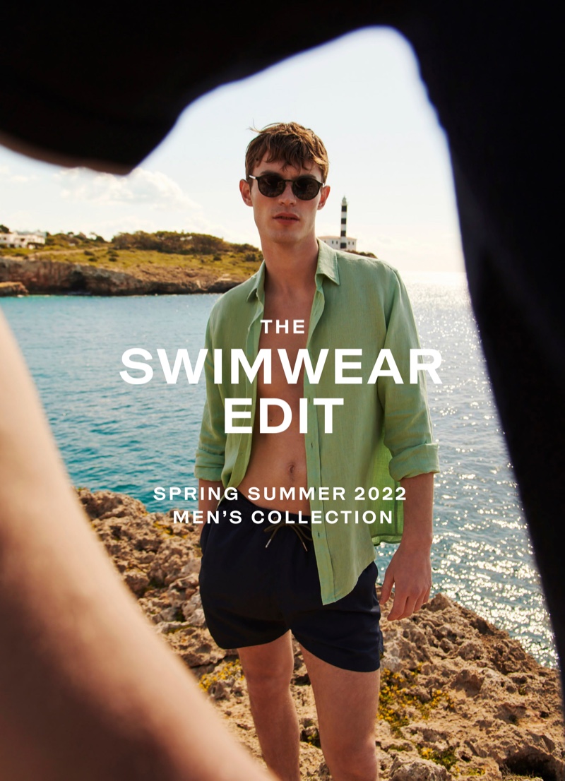 Kit & Braien Tackle an Early Summer in Massimo Dutti Swimwear