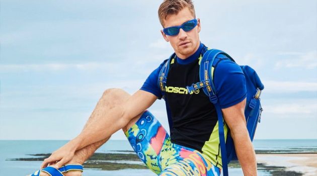 Matty Carrington Makes a Splash in Swimwear for Wonderland Matty Carrington Makes a Splash in Swimwear for Wonderland
