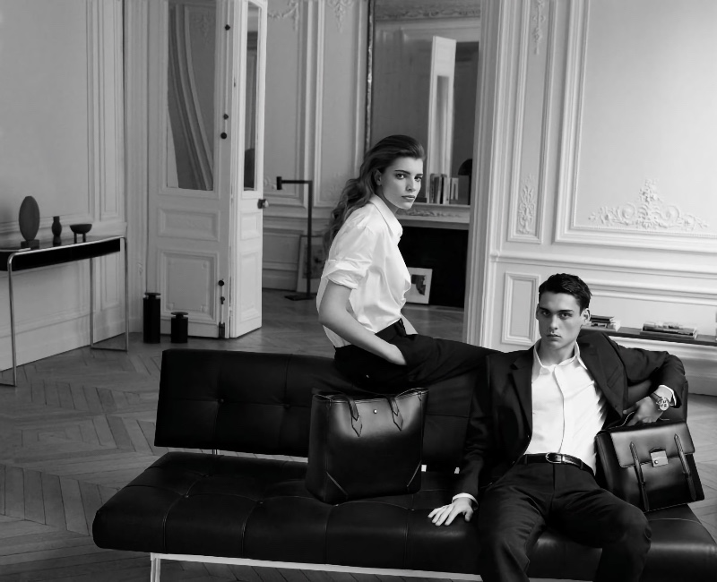 Montblanc enlists models Mirthe Dijk and Ludwig Wilsdorff to star in its Meisterstück collection campaign. » Leather Goods Take the Spotlight for Montblanc Meisterstück Collection Montblanc enlists models Mirthe Dijk and Ludwig Wilsdorff to star in its Meisterstück collection campaign.