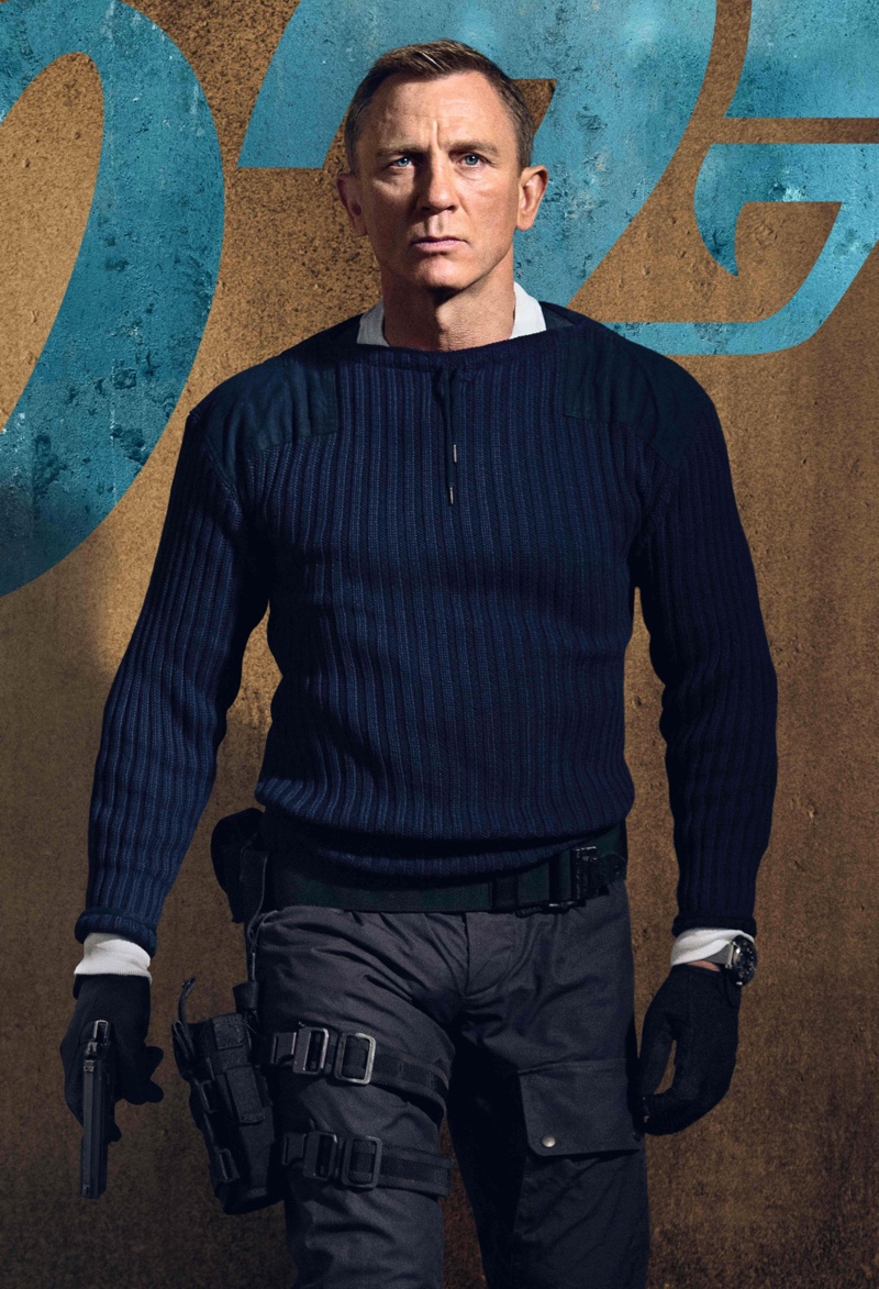 No Time to Die Daniel Craig James Bond N Peal Sweater 2020